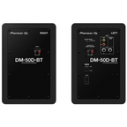 Pioneer DJ DM-50D-BT 5 inch Studio Monitor Speakers with Bluetooth in Black - Pair