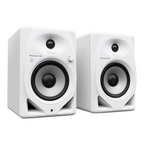 Pioneer DM-50D-BT-W 5 inch Studio Monitors Speakers with Bluetooth in White - Pair