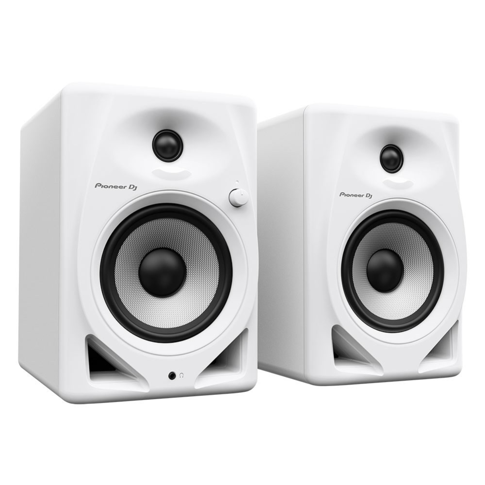 Pioneer DM-50D-W 5 inch Studio Monitor Speakers in White - Pair