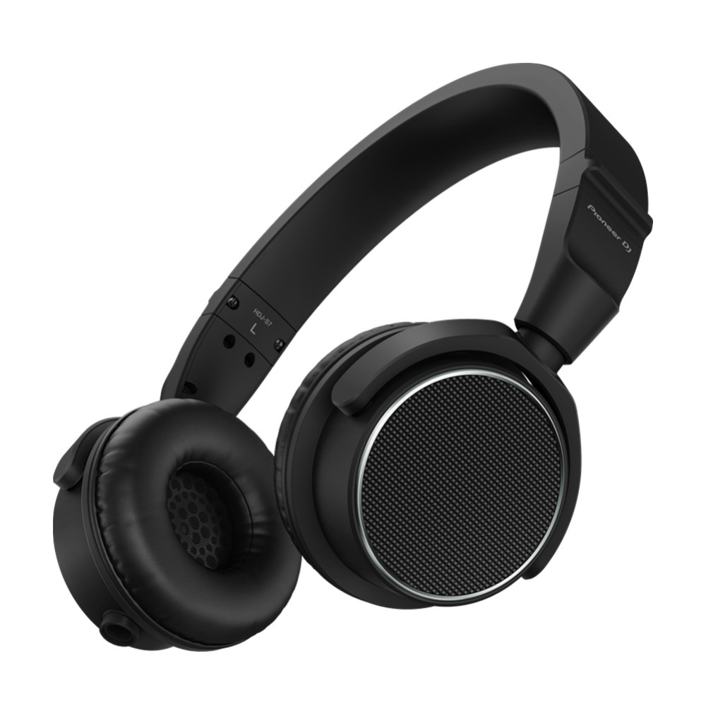 Pioneer HDJ-S7 Professional On-ear DJ Headphones in  Black