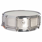 Pearl 75th Ann Phenolic 14 x 5 Free Floating Snare Drum in Pearl White Oyster