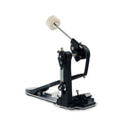 Mapex PDLSW1 Design Lab Swift bass drum pedal with footplate and chain drive, shown in a close-up view.