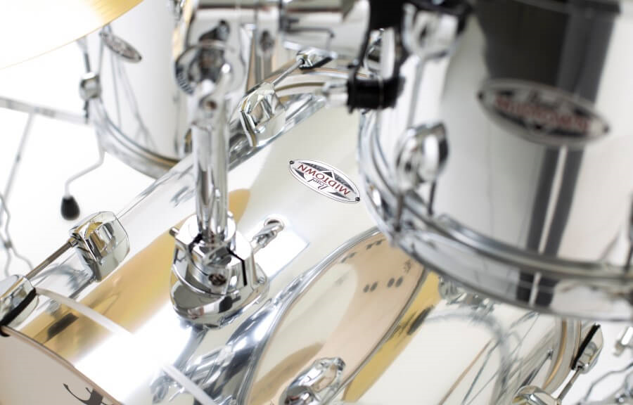 Pearl Midtown 16/10/13+13S 4pc Compact Drum Kit with HWP-150 Hardware Pack - Mirror Chrome
