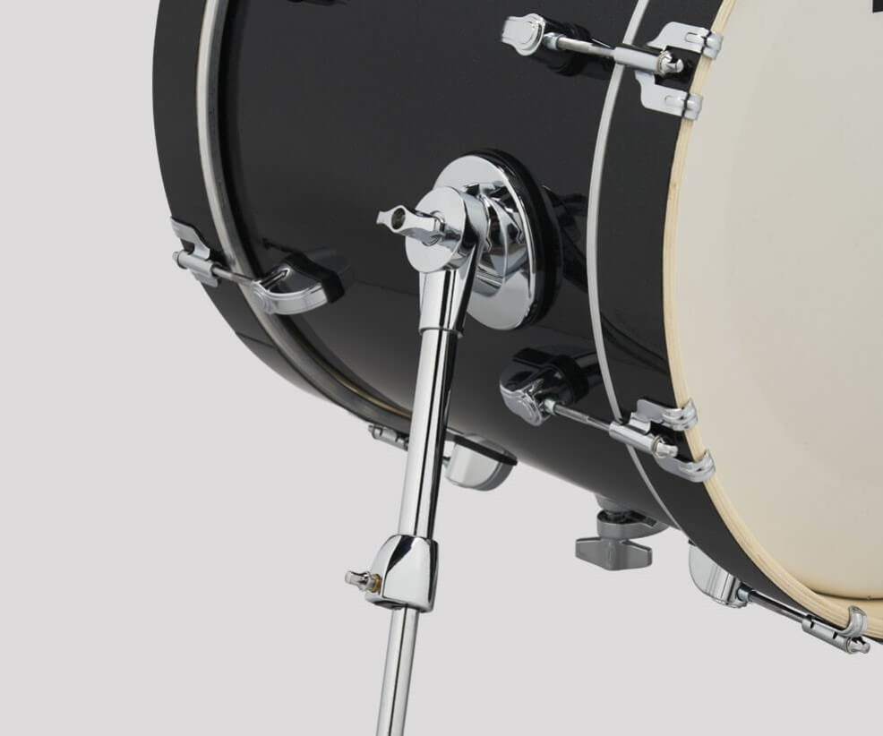 PDP New Yorker 14/8/12+14S 4pc Drum Kit Shell Pack - Black Onyx Sparkle