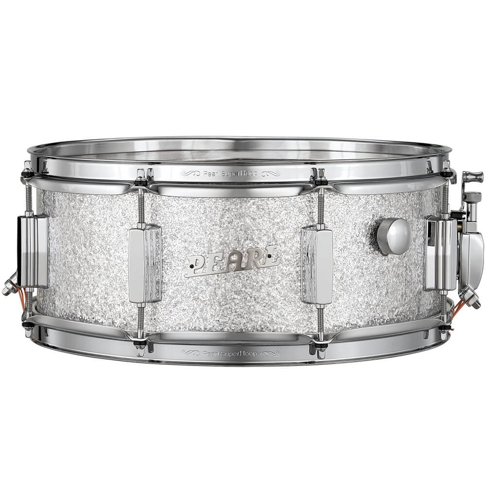 Pearl Limited Edition 75th President Series Deluxe 14 x 5.5 Snare Drum - Silver Sparkle