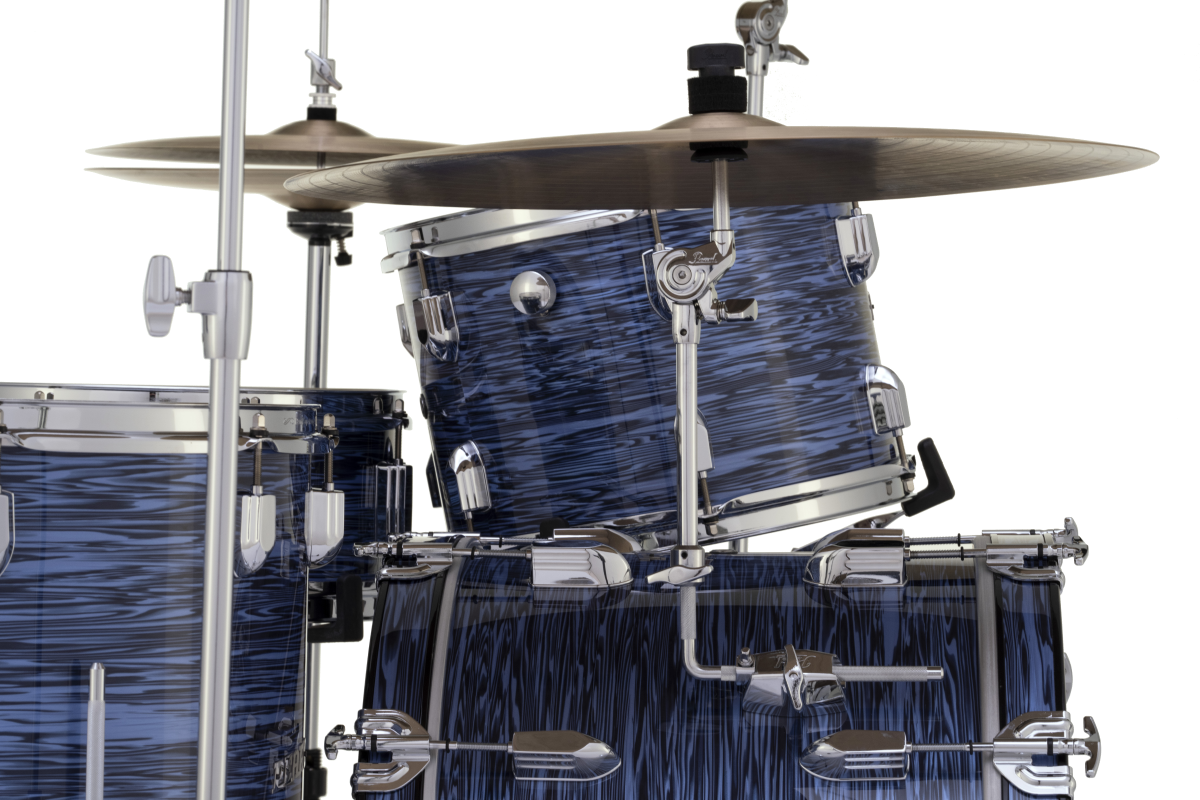 Pearl President Series Deluxe 20 3 Piece Drum Kit Shell Pack in Ocean Ripple