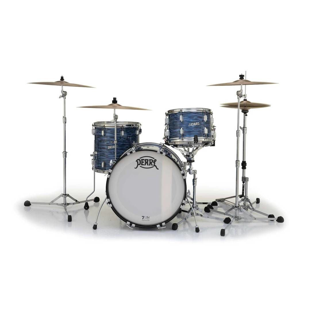 Pearl President Series Deluxe 22 3 Piece Drum Kit - Ocean Ripple