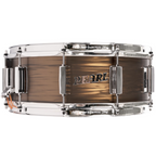 Pearl Limited Edition 75th Anniversary President Series Phenolic 14 x 5.5 Snare Drum - Matte Bronze Oyster