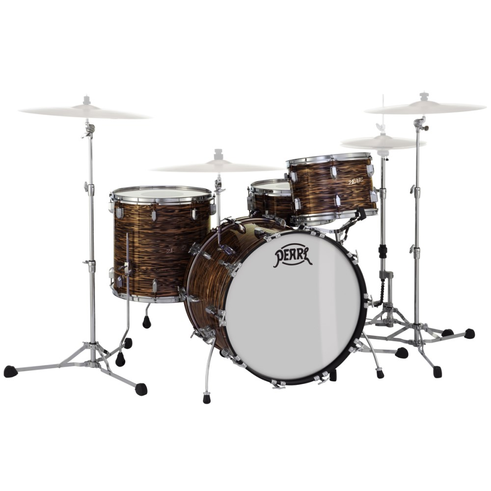 Pearl President Series Phenolic 22/13/16 3pc Drum Shell Pack - Matte Bronze Oyster