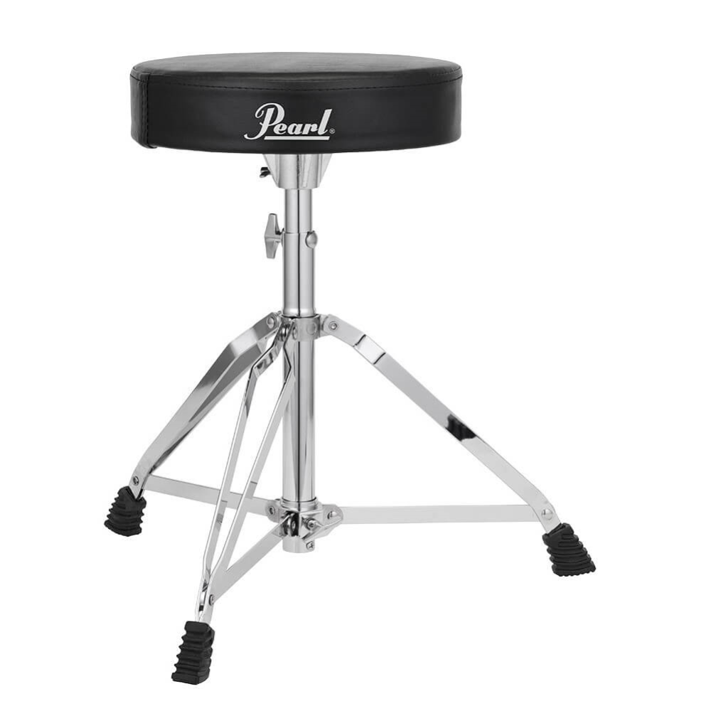 Pearl Roadshow 18" 4 pc Drum Kit w HW & Cymbals - Jet Black