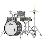 Pearl Roadshow 18 4 Piece Drum Kit with Hardware and Cymbals - Charcoal Metallic