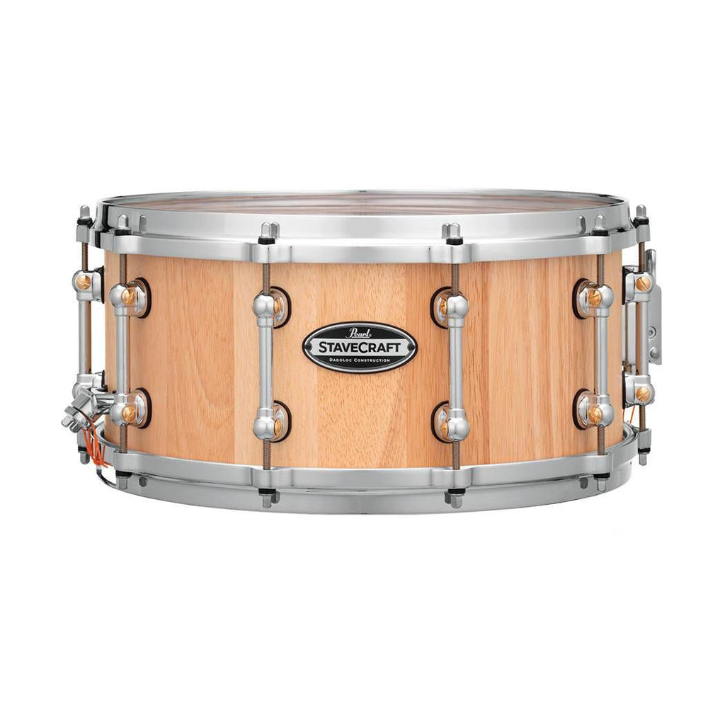 Pearl StaveCraft 14x6.5 Thai Oak Snare Drum - Hand Rubbed Natural