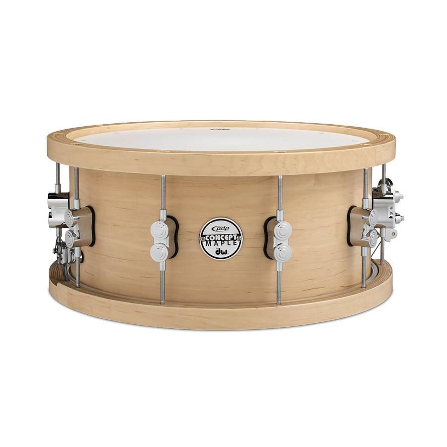 PDP Concept Series Maple 14x5.5in Snare Drum with Wood Hoops