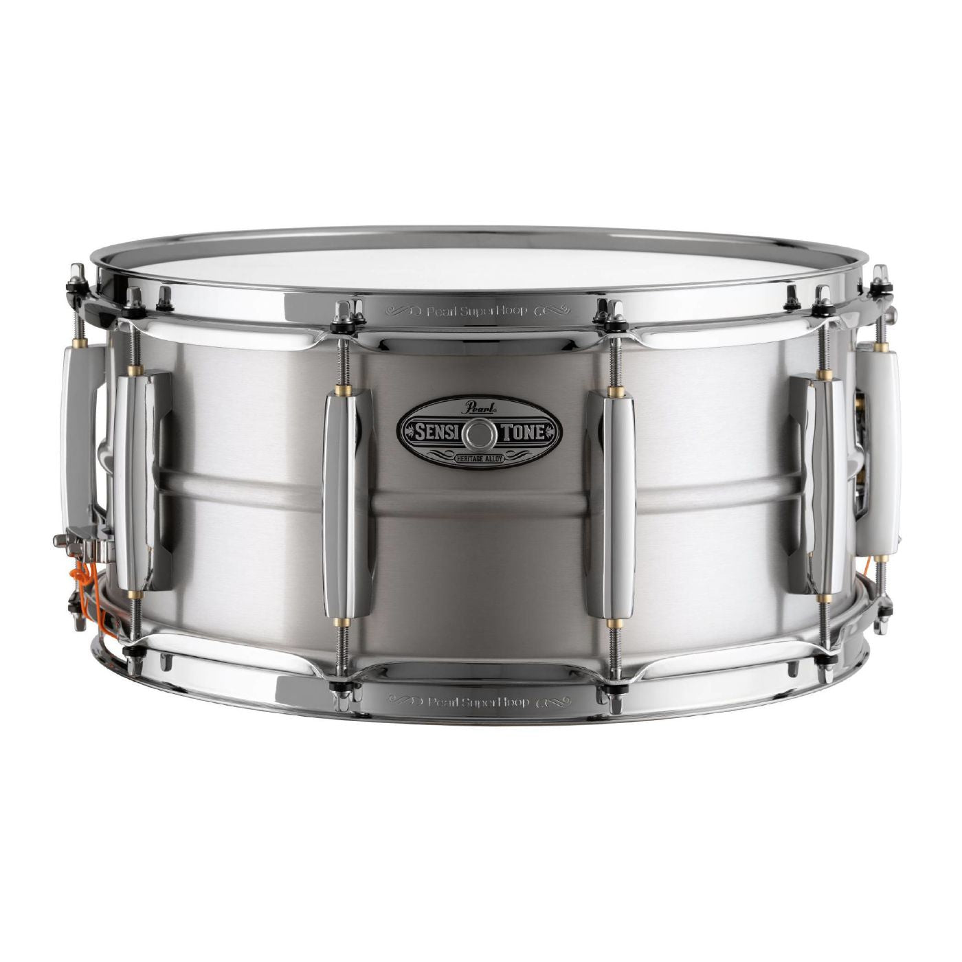 Pearl Sensitone Heritage Alloy 14x6.5 Snare Drum in Aluminum