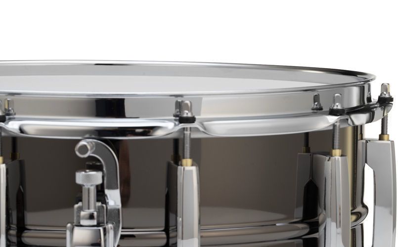 Pearl Sensitone Heritage Alloy 14x6.5 Snare Drum in Black Brass