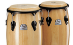 Pearl Primero Wood Conga Set 10 and 11 inch - Natural Lacquer