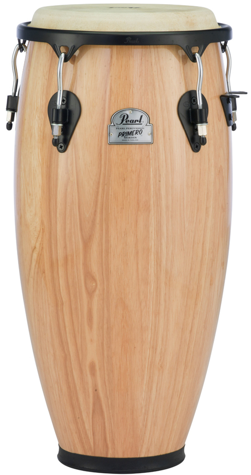 Pearl Primero Wood Conga Set 10 and 11 inch - Natural Lacquer