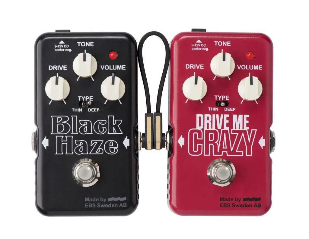 EBS Premium Gold Flat Patch Cables - 18 cm