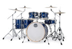 Mapex Mars Maple 6pc 22" Studioease Shell Pack w/SONIClear Tom Suspension - Midnight Blue