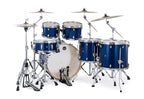 Mapex Mars Maple 6pc 22" Studioease Shell Pack w/SONIClear Tom Suspension - Midnight Blue