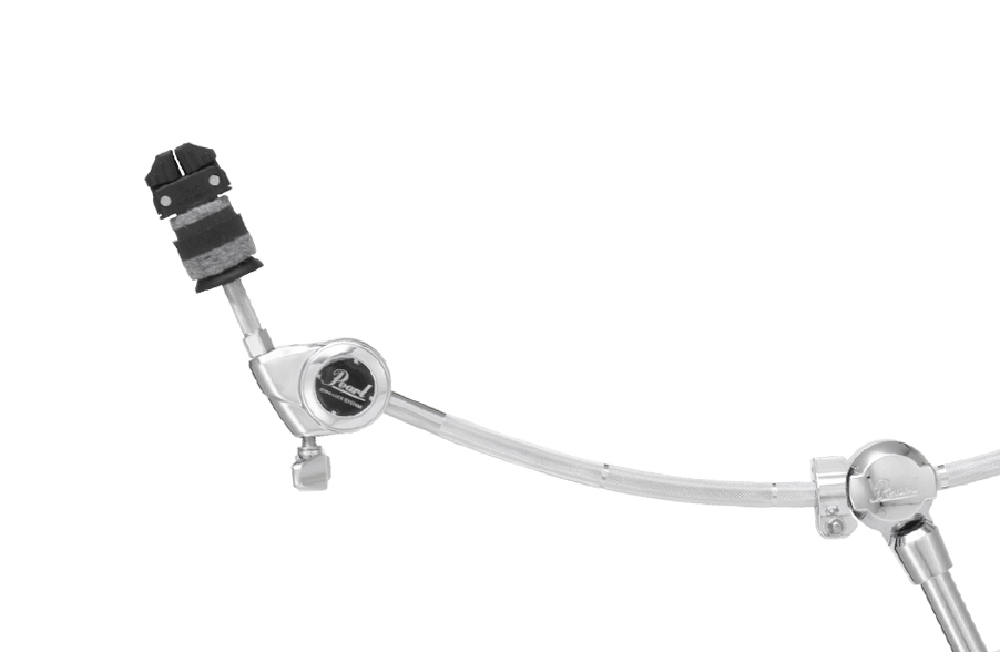 Pearl PHB-1030C boom cymbal stand with curved design and gyro-lock tilter, drum hardware and accessory for secure cymbal setup.
