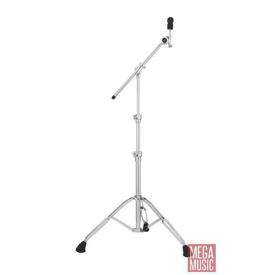 Pearl Pearl B1030 double-braced cymbal boom stand with gyro-lock tilter, sturdy drum hardware for secure cymbal placement