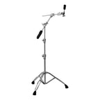 Pearl BC-2030 cymbal boom stand with gyro-lock tilter for drum hardware, featuring adjustable height and sturdy construction.
