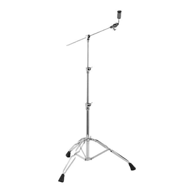 Pearl BC930 double-braced cymbal boom stand with Uni-Lock tilter for drum hardware and accessories, shown with adjustable arms and sturdy base.