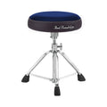 Pearl D-1500/BL 15 Vented Round Cloth Drum Throne - Blue
