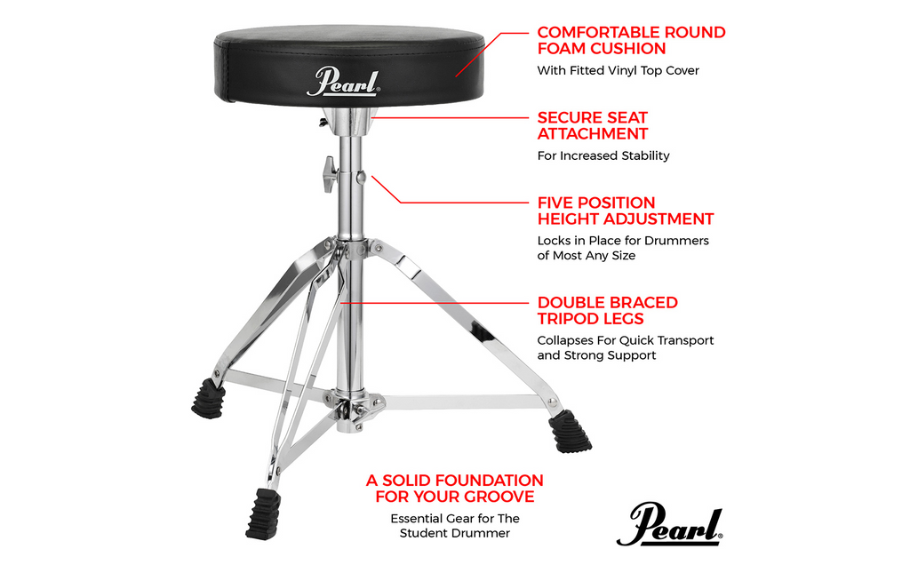Pearl D-50 Drum Throne