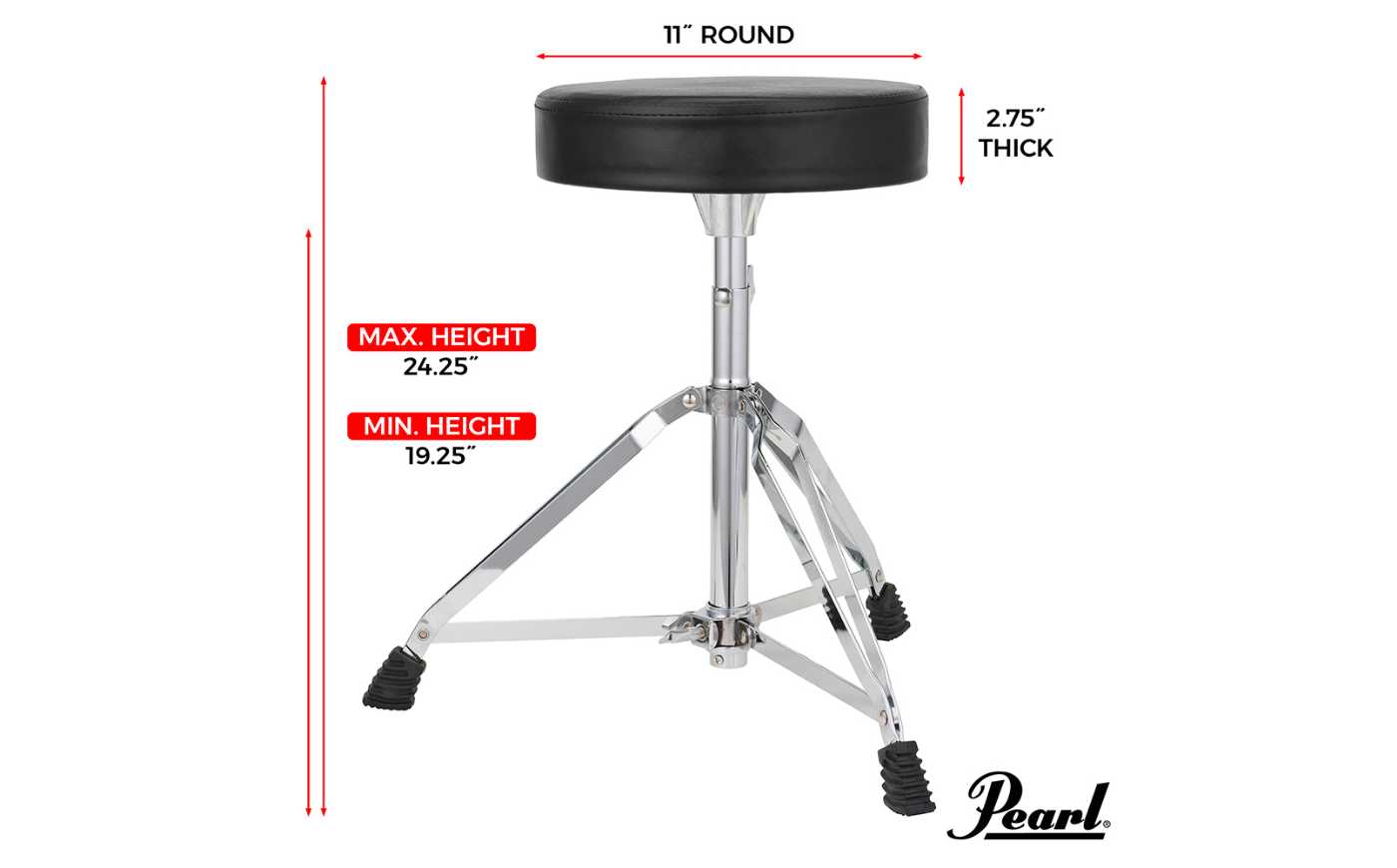 Pearl D-50 Drum Throne