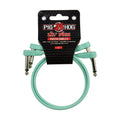 PigHog Lil' Pigs Low Profile 1ft patch cables (2pk) - Seafoam Green
