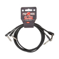 Pig Hog Lil' Pigs Low Profile 3ft patch cables, 2pk
