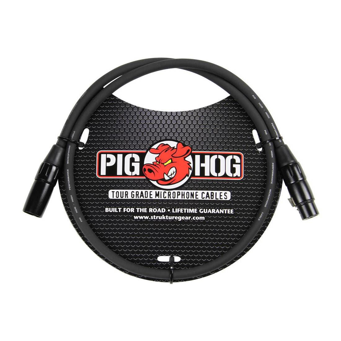 Pig Hog 8mm XLR Microphone Cable - 3ft
