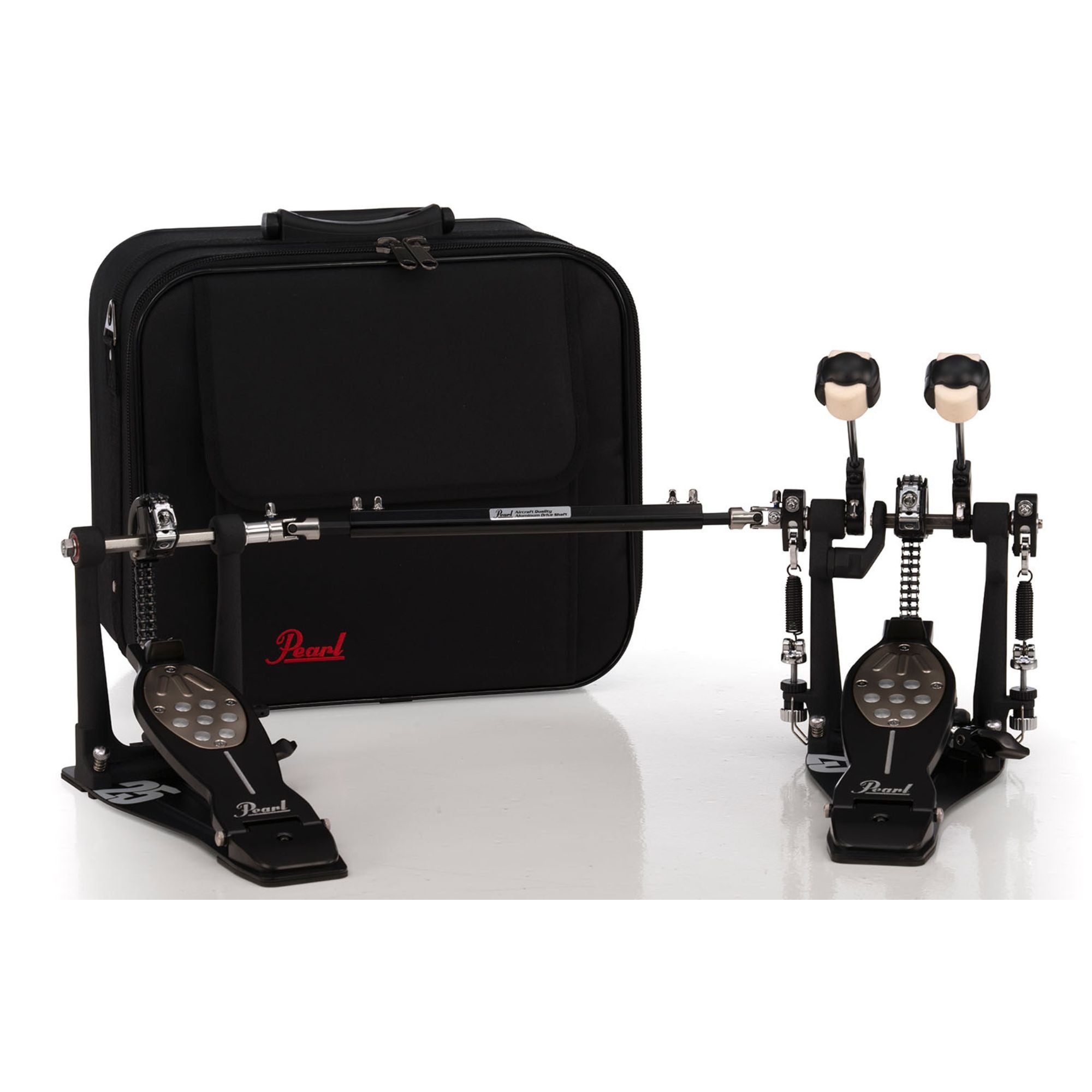 Pearl Eliminator 25th Anniversary Double Pedal Chain Drive Black