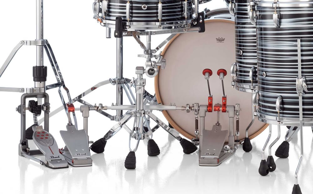 Pearl Demon XR P3502D Machined Double Kick Drum Pedal