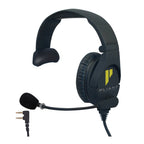 Pliant AOR SmartBoom¬Æ PRO Single Ear Headset with dual 3.5mm Connector