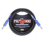 Pig Hog 10ft guitar speaker cable with 14-gauge wire, designed for reliable audio connection and high-quality sound.