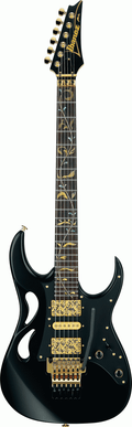 Ibanez PIA3761 Steve Vai Signature Electric Guitar in Black Flat