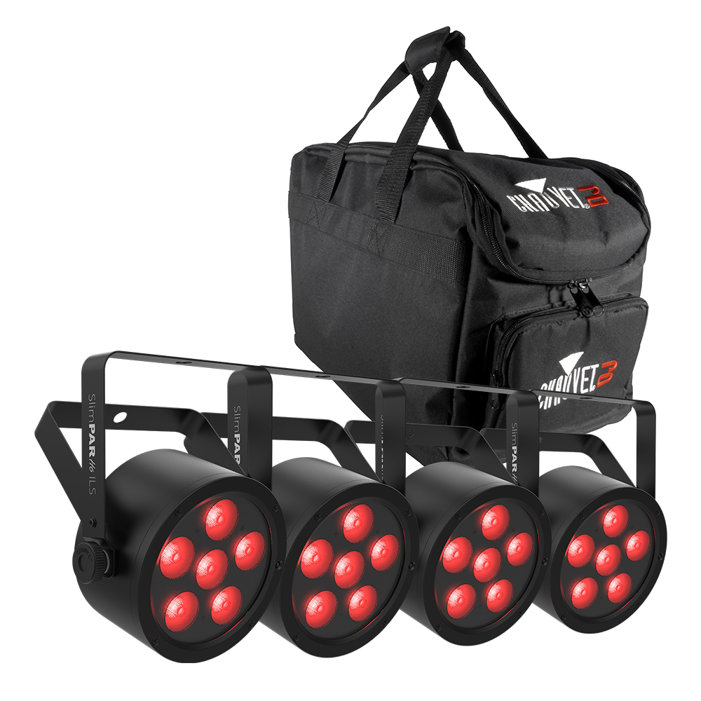 Chauvet DJ SlimPar H6 ILS LED Parcan Pack