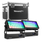 Beamz PRO Starcolor 540 Zoom Pack 2PCS with Flightcase