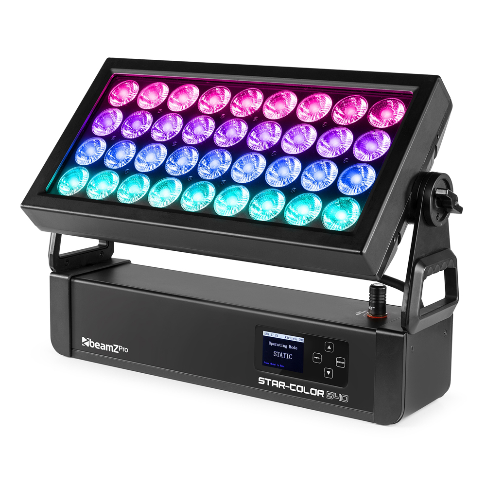Beamz PRO Starcolor 540 Pack 2PCS with Flightcase