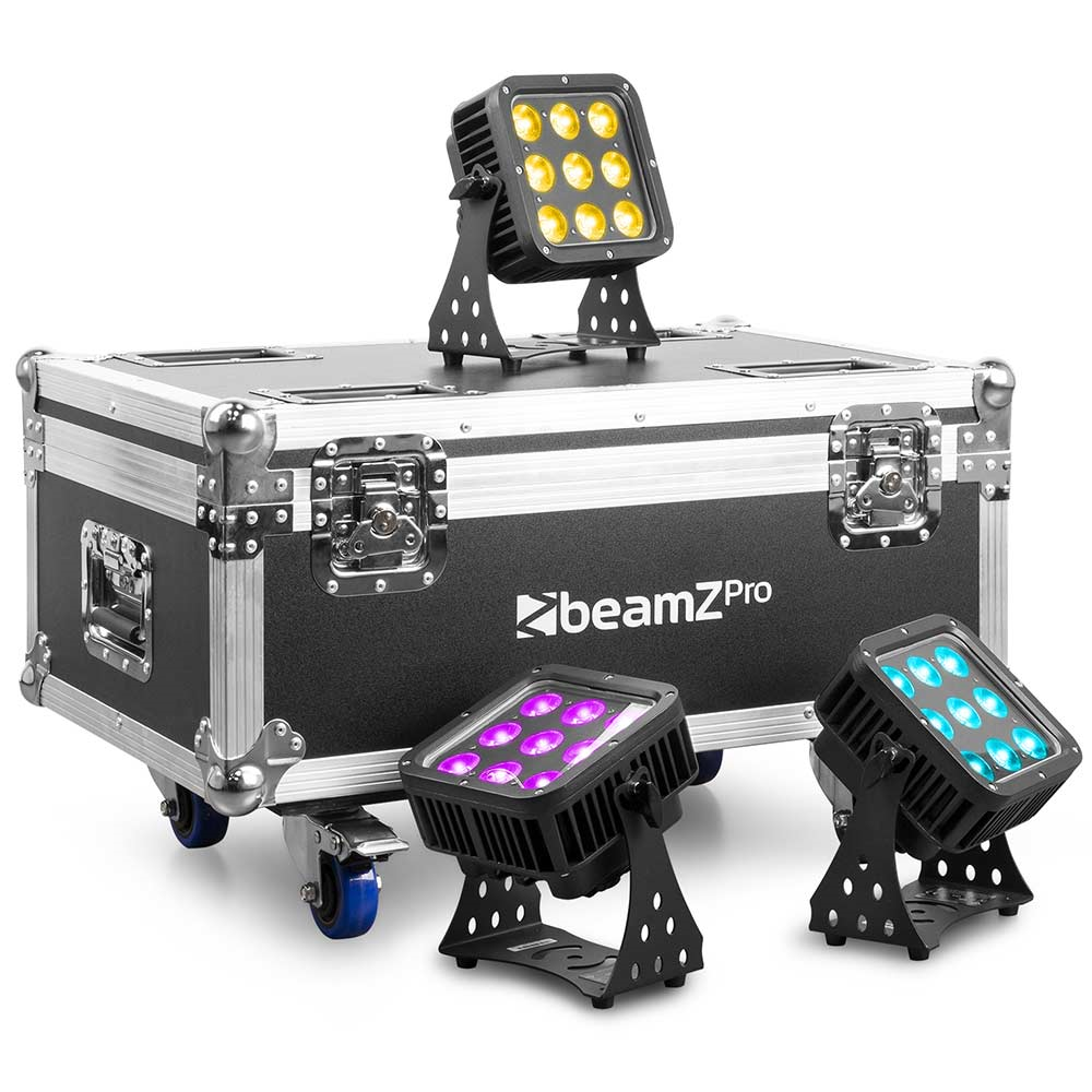 Beamz PRO Starcolor 72 Pack 8PCS with Flightcase