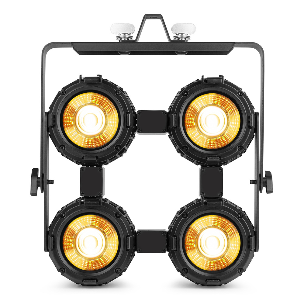 Beamz PRO Neutron DOT 2-in-1 LED Blinder 8-Pack with Flightcase