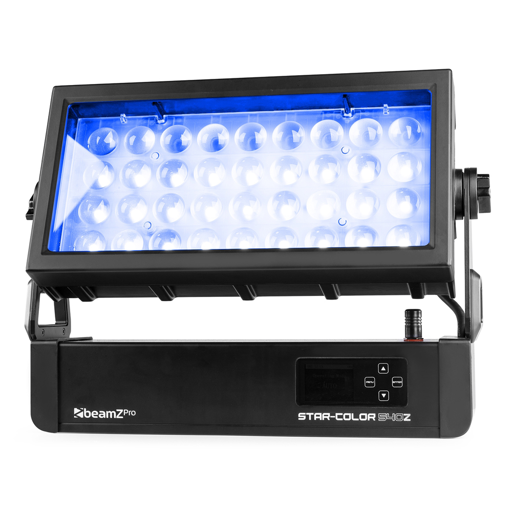 Beamz PRO Starcolor 540 Zoom Pack 2PCS with Flightcase