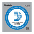D'Addario 007 Single Plain Guitar String