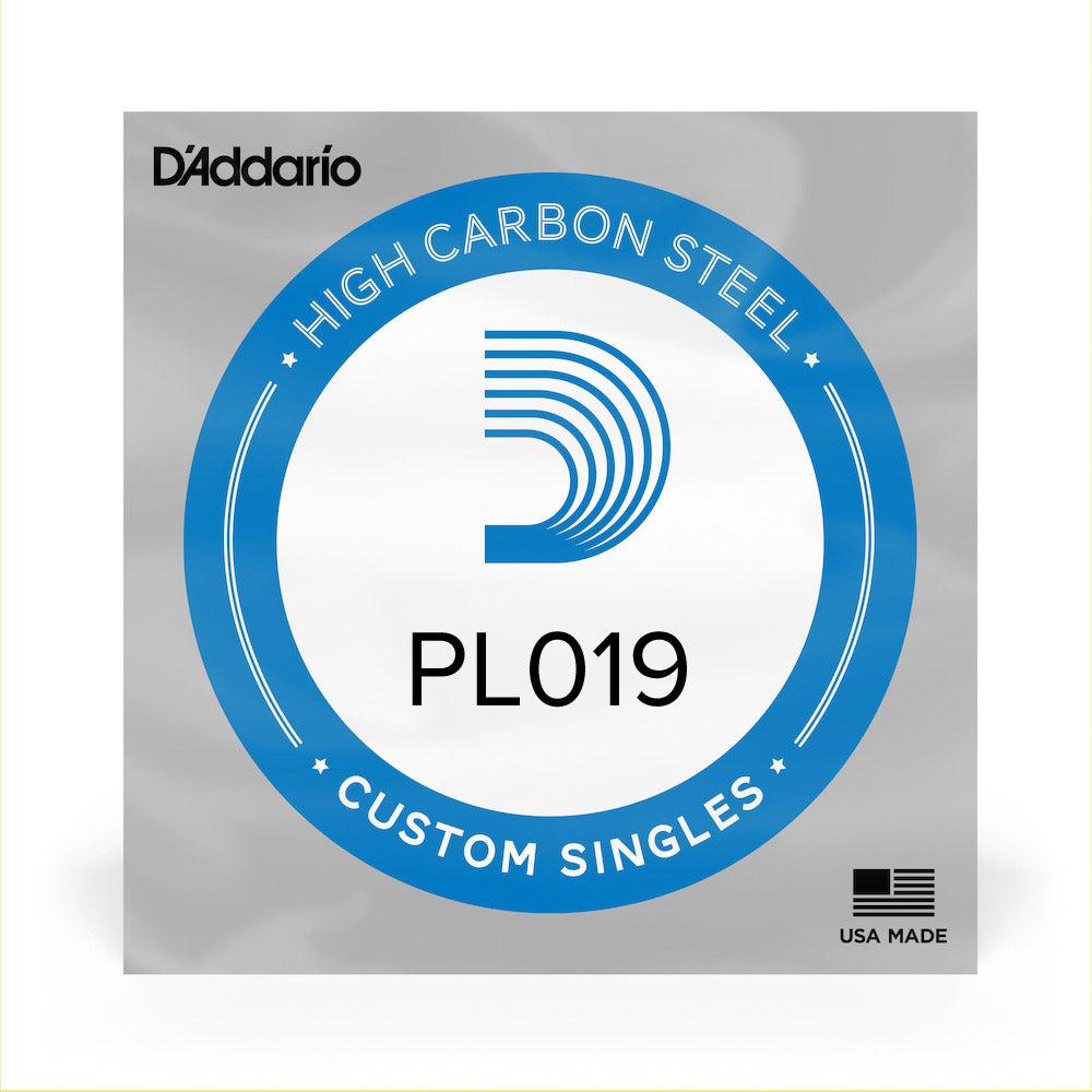 Daddario 019 Single Plain Guitar String