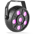 Beamz PLP10 PartyPar 6 x 2W RGB 3in1 Bat.IR Light