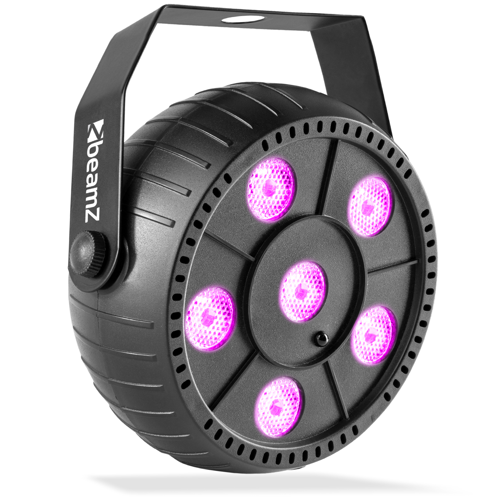 Beamz PLP10 PartyPar 6 x 2W RGB 3in1 Bat.IR Light