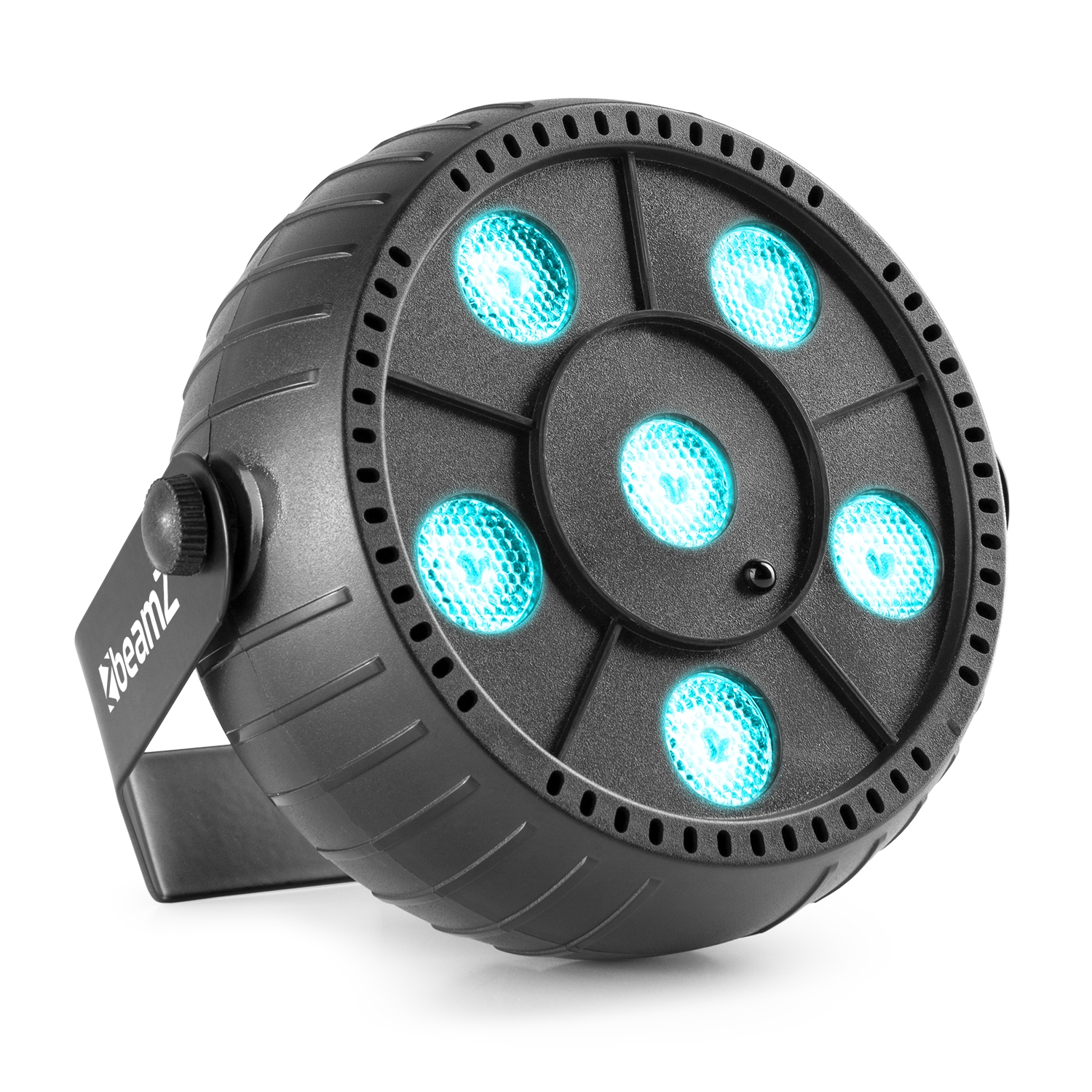 Beamz PLP10 PartyPar 6 x 2W RGB 3in1 Bat.IR Light